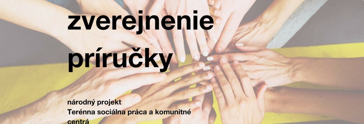 Ilustračný obrázok - Národný projekt Terénna sociálna práca a komunitné centrá