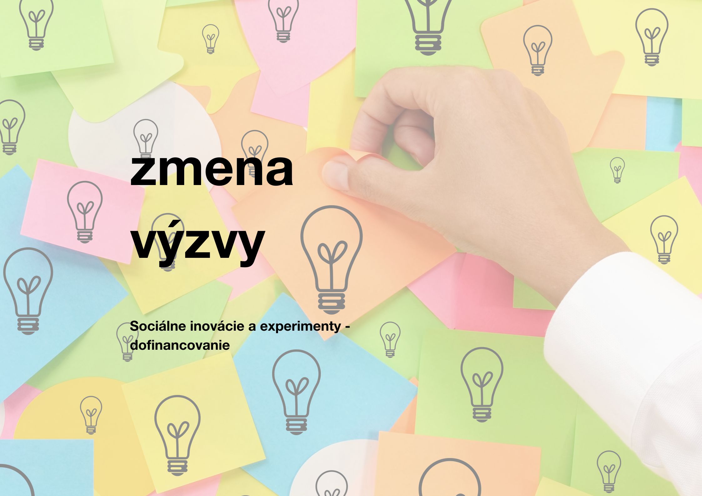 Ilustračný obrázok - Sociálne inovácie a multidisciplinárny prístup
