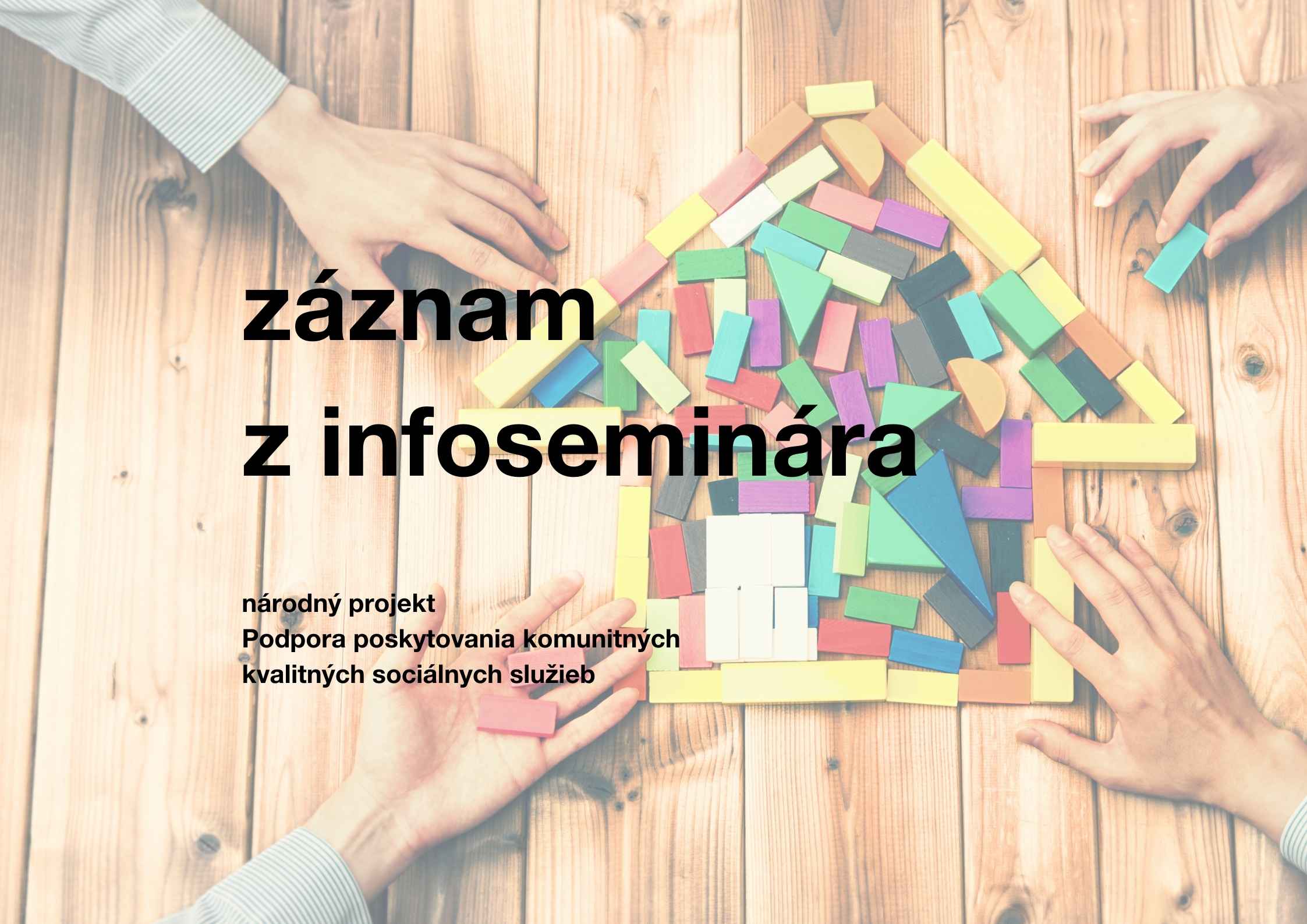 ilustračný obrázok - NP PKS - záznam z infoseminára