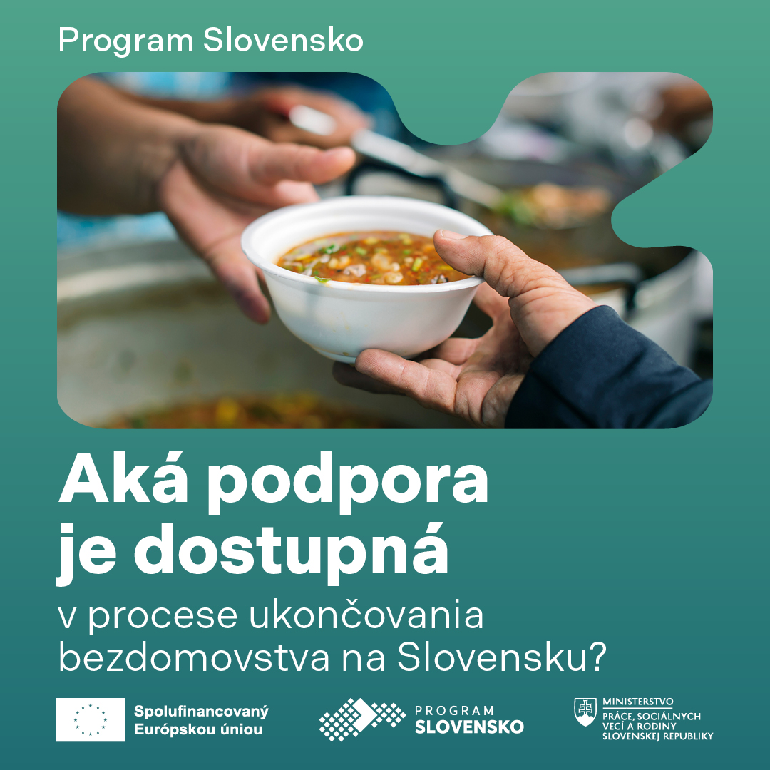 Bezdomovstvo - Aká podpora je dostupná