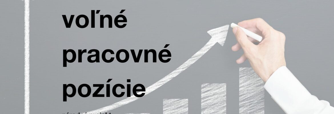 NP ROKI - voľné praqcovné pozície - ilustračný obrázok