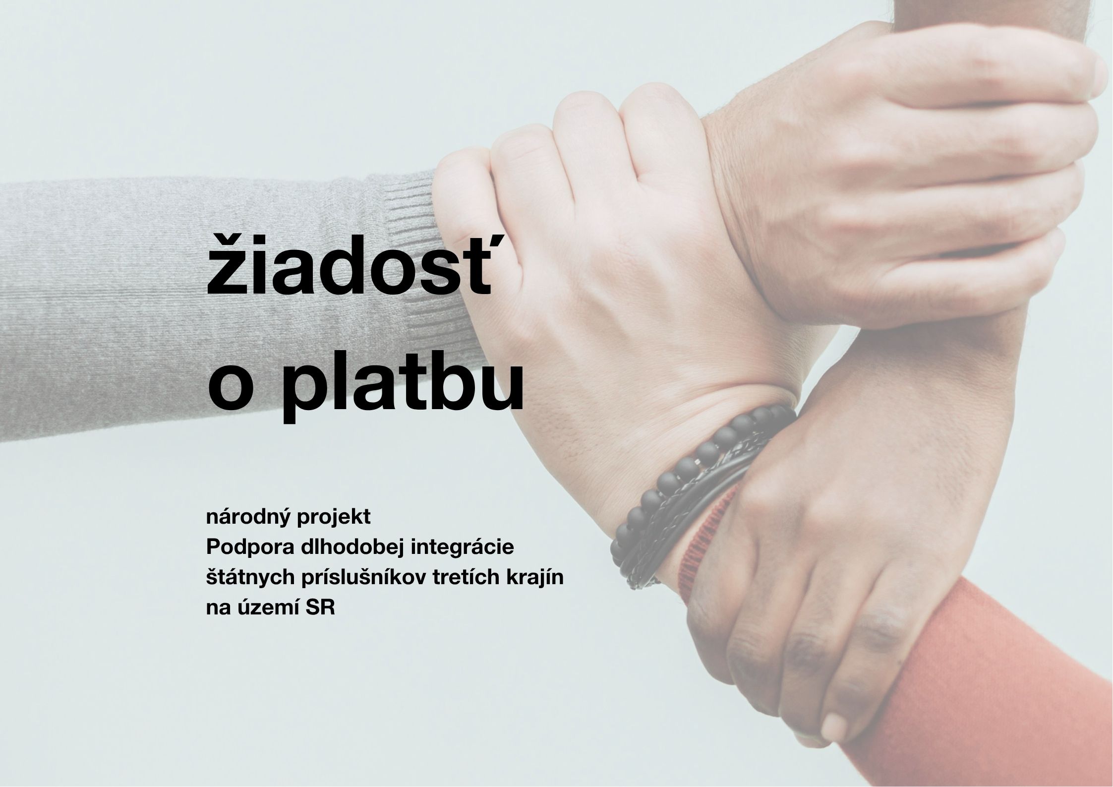 NP PDI - žiadosť o platbu - ilustračný obrázok